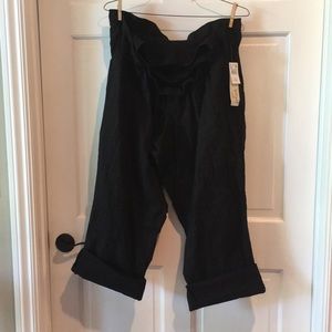 Plus Size Maternity Capri Lounge Pants 4 Pair